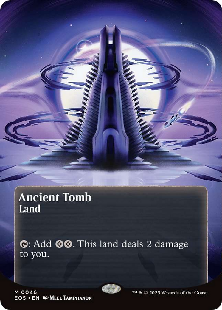 Ancient Tomb (0046) (Borderless) [Edge of Eternities: Stellar Sights] | Eastridge Sports Cards & Games