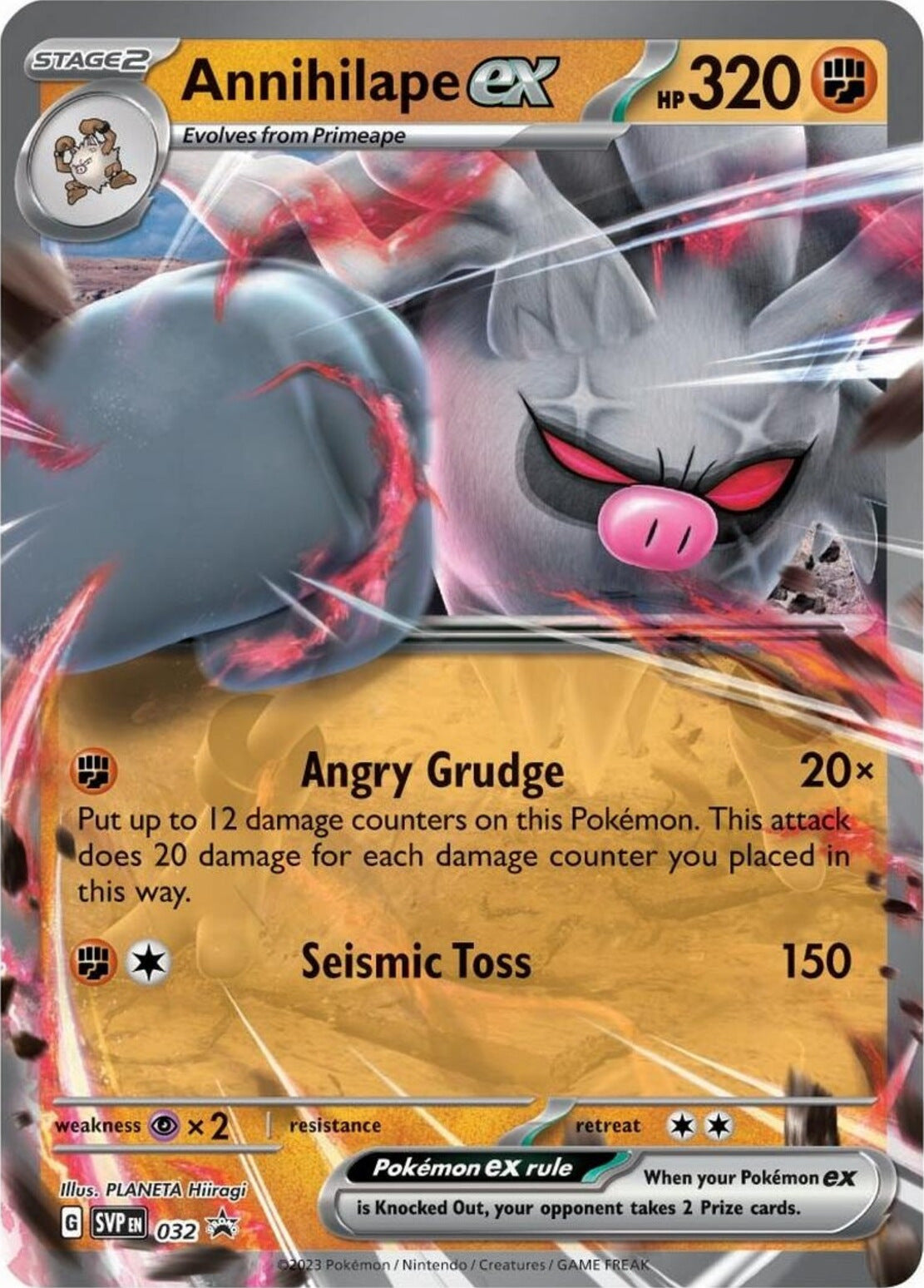 Annihilape ex (032) [Scarlet & Violet: Black Star Promos] | Eastridge Sports Cards & Games