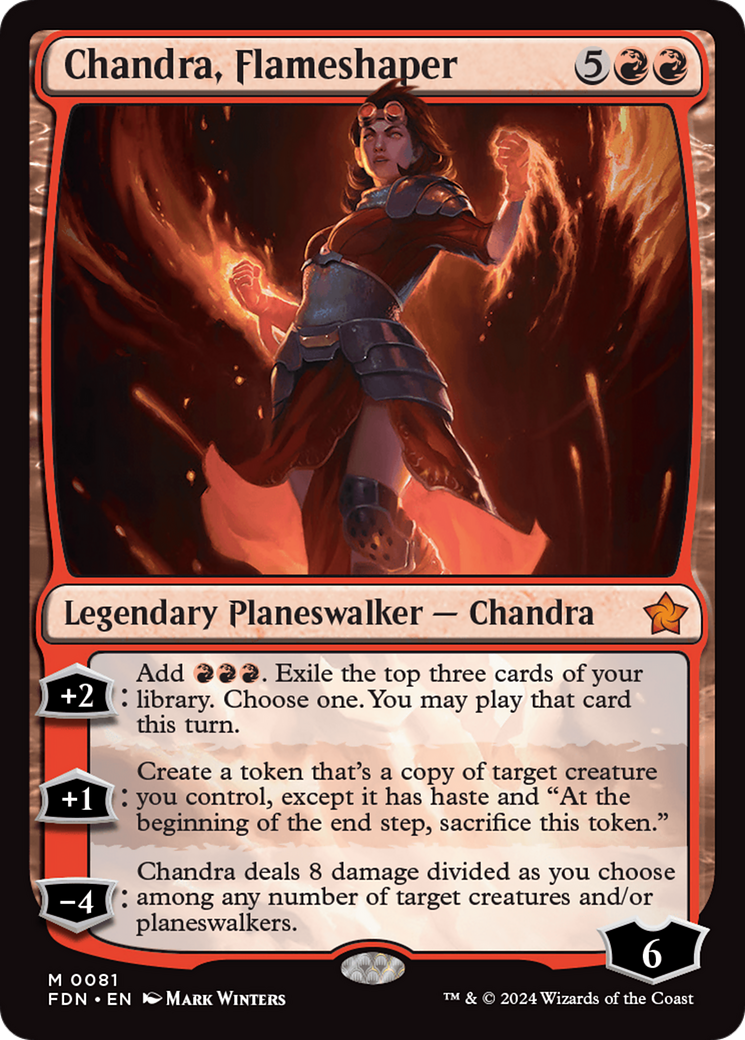 Chandra, Flameshaper [Foundations] | Eastridge Sports Cards & Games