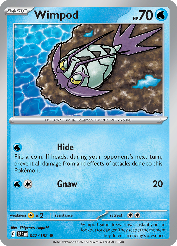 Wimpod (047/182) [Scarlet & Violet: Paradox Rift] | Eastridge Sports Cards & Games