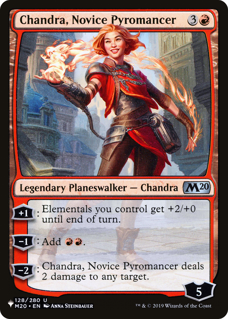 Chandra, Novice Pyromancer [The List Reprints] | Eastridge Sports Cards & Games