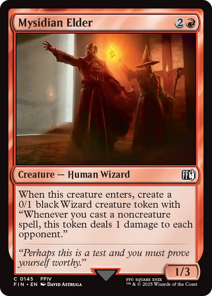 Mysidian Elder [FINAL FANTASY] | Eastridge Sports Cards & Games