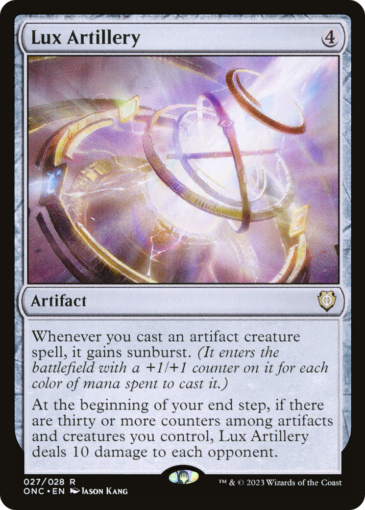 Lux Artillery [Phyrexia: All Will Be One Commander] | Eastridge Sports Cards & Games