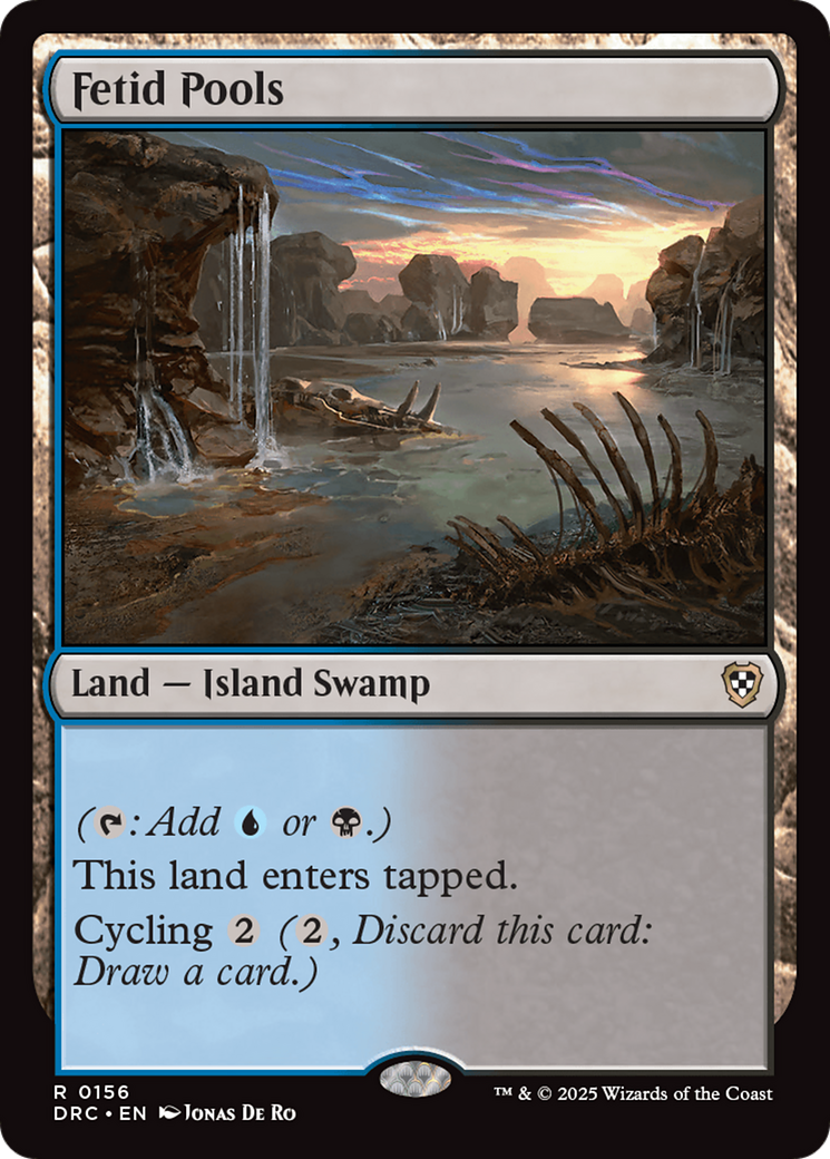 Fetid Pools [Aetherdrift Commander] | Eastridge Sports Cards & Games