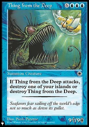 Thing from the Deep [The List] | Eastridge Sports Cards & Games