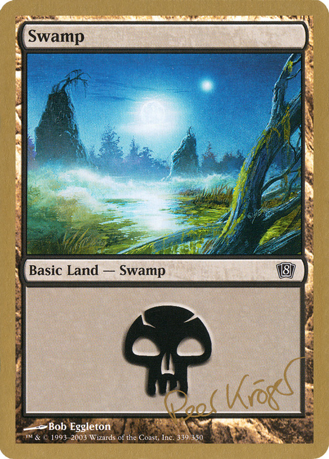 Swamp (pk339) (Peer Kroger) [World Championship Decks 2003] | Eastridge Sports Cards & Games