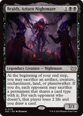 Braids, Arisen Nightmare [Duskmourn: House of Horror Commander] | Eastridge Sports Cards & Games