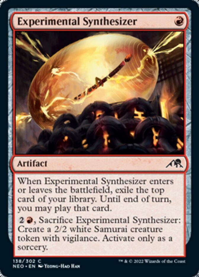 Experimental Synthesizer [Kamigawa: Neon Dynasty] | Eastridge Sports Cards & Games