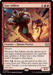 Star Athlete [Duskmourn: House of Horror Commander] | Eastridge Sports Cards & Games