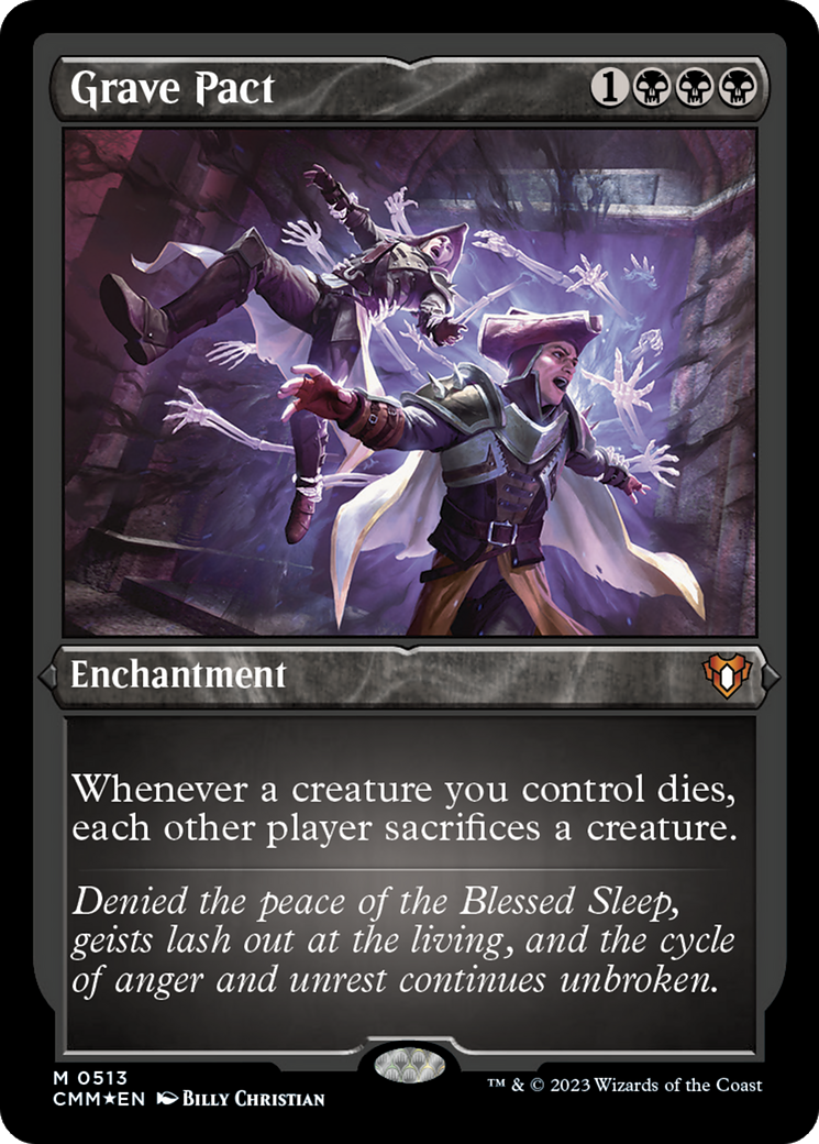 Grave Pact (Foil Etched) [Commander Masters] | Eastridge Sports Cards & Games