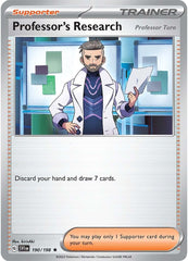 Professor's Research (Professor Turo) (190/198) [Scarlet & Violet: Base Set] | Eastridge Sports Cards & Games