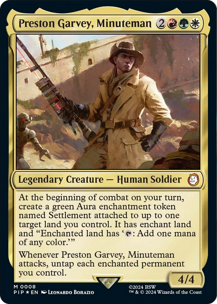 Preston Garvey, Minuteman [Fallout] | Eastridge Sports Cards & Games