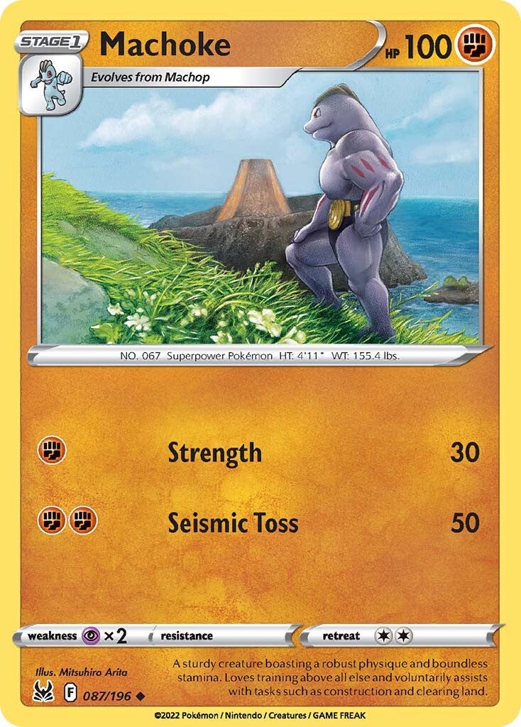 Machoke (087/196) [Sword & Shield: Lost Origin] | Eastridge Sports Cards & Games