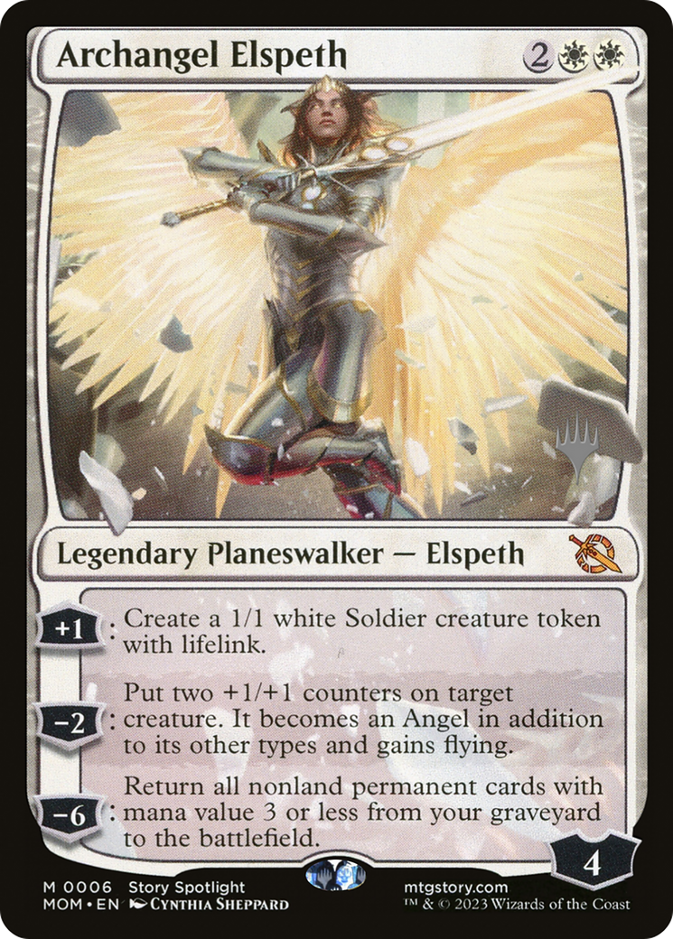 Archangel Elspeth (Promo Pack) [March of the Machine Promos] | Eastridge Sports Cards & Games