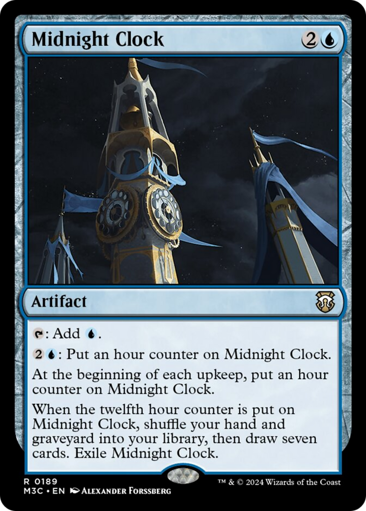 Midnight Clock [Modern Horizons 3 Commander] | Eastridge Sports Cards & Games