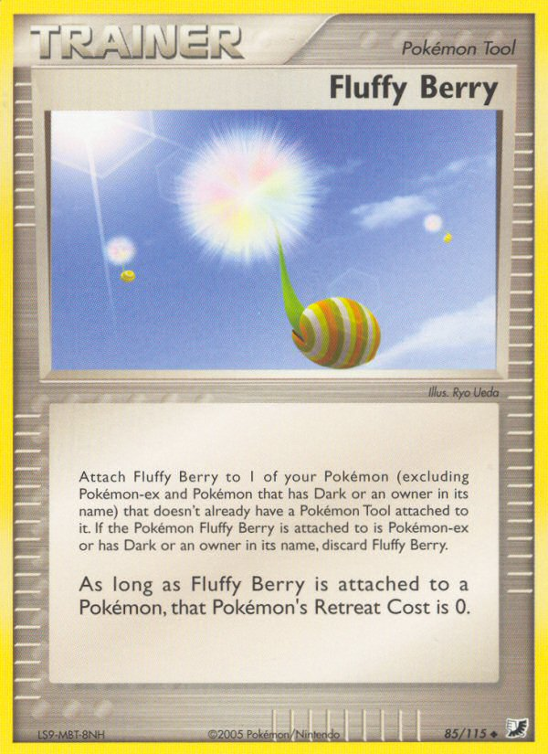 Fluffy Berry (85/115) [EX: Unseen Forces] | Eastridge Sports Cards & Games