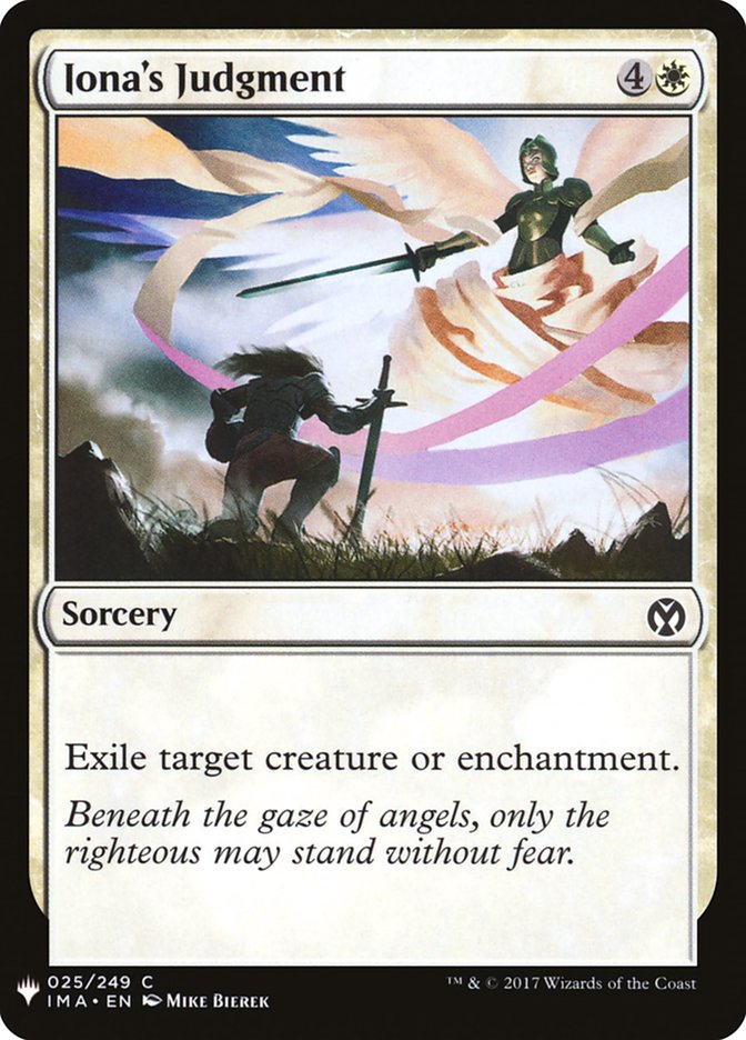 Iona's Judgment [Mystery Booster] | Eastridge Sports Cards & Games