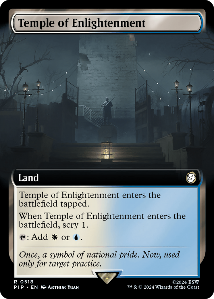 Temple of Enlightenment (Extended Art) [Fallout] | Eastridge Sports Cards & Games