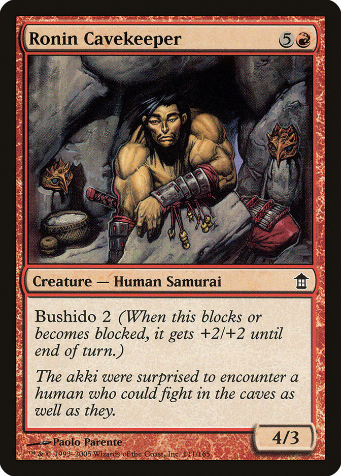 Ronin Cavekeeper [Saviors of Kamigawa] | Eastridge Sports Cards & Games