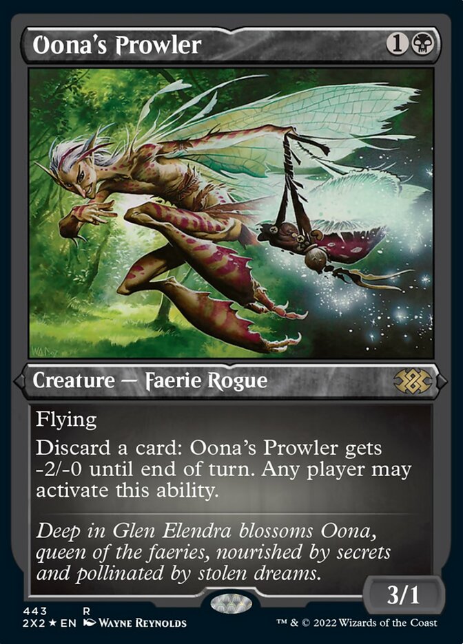 Oona's Prowler (Foil Etched) [Double Masters 2022] | Eastridge Sports Cards & Games