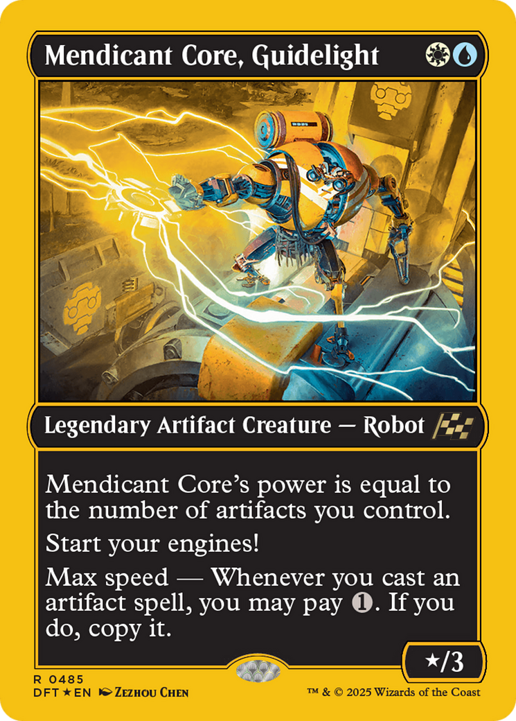 Mendicant Core, Guidelight (First-Place Foil) [Aetherdrift] | Eastridge Sports Cards & Games