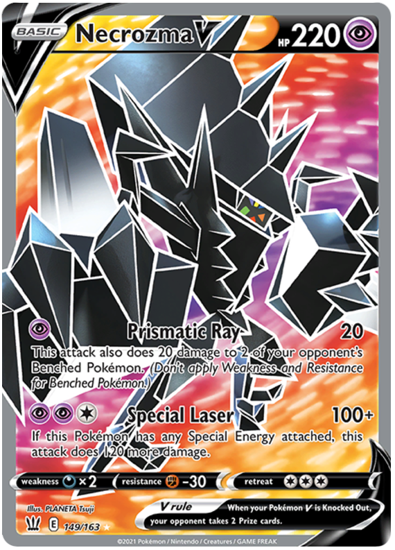 Necrozma V (149/163) [Sword & Shield: Battle Styles] | Eastridge Sports Cards & Games