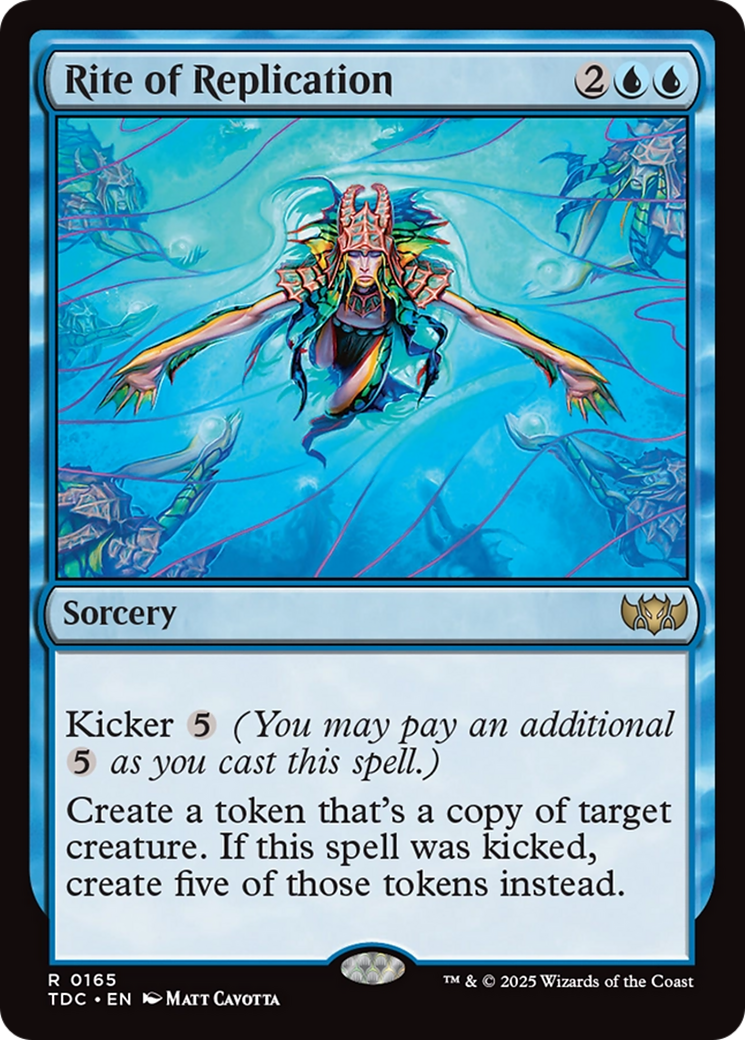 Rite of Replication [Tarkir: Dragonstorm Commander] | Eastridge Sports Cards & Games