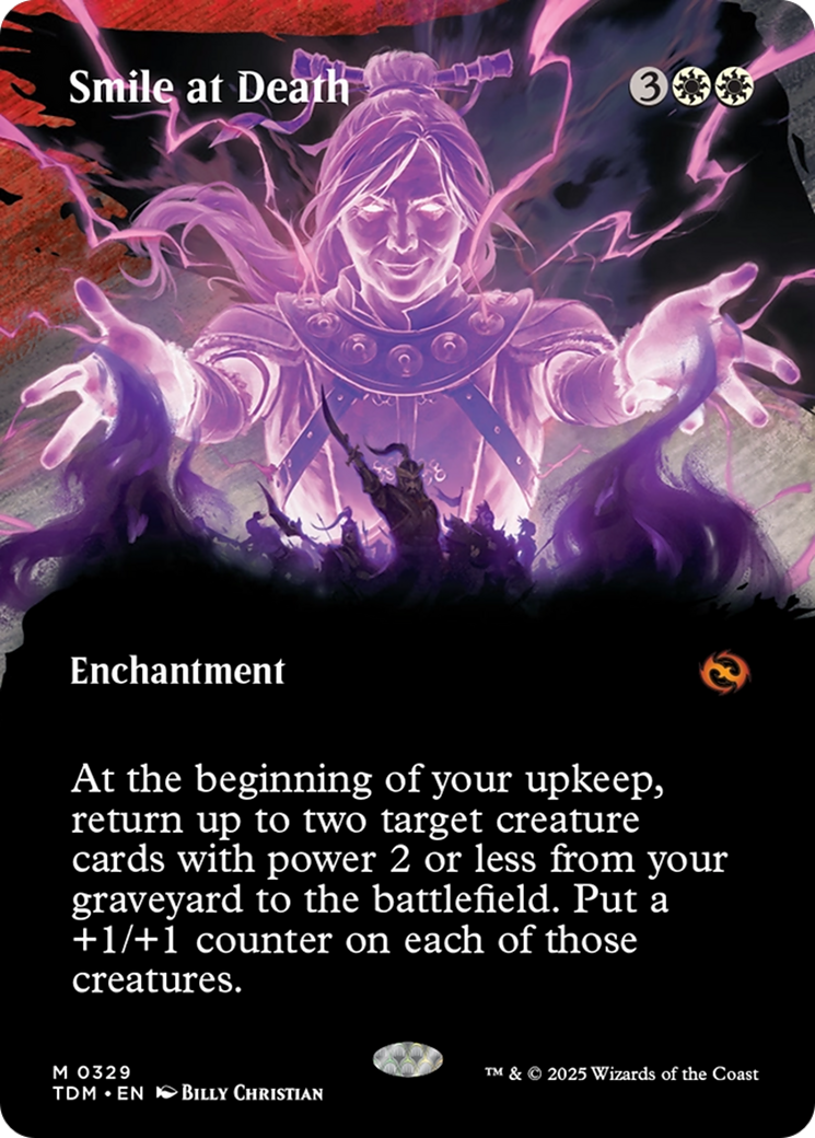 Smile at Death (Borderless) [Tarkir: Dragonstorm] | Eastridge Sports Cards & Games