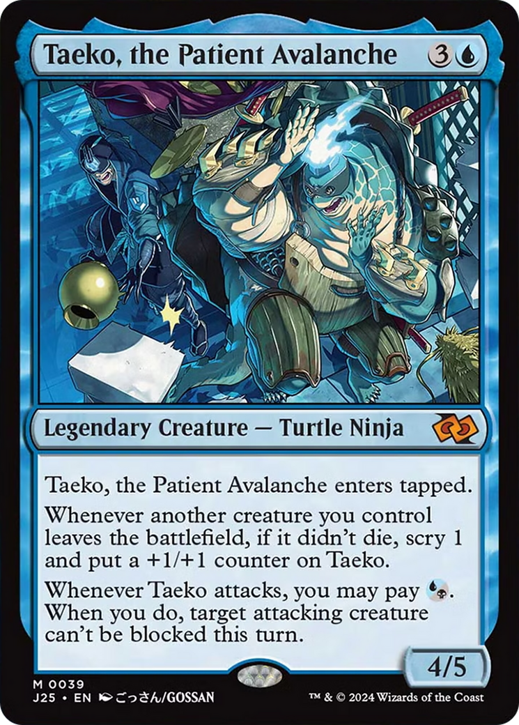 Taeko, the Patient Avalanche (Anime) [Foundations Jumpstart] | Eastridge Sports Cards & Games