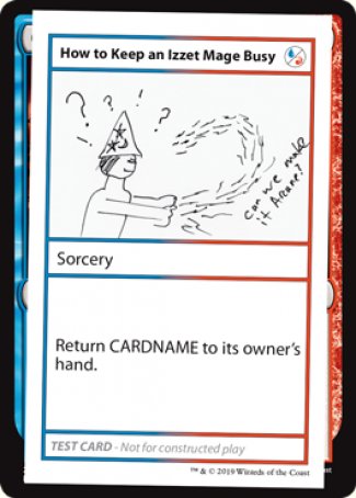 How to Keep an Izzet Mage Busy (2021 Edition) [Mystery Booster Playtest Cards] | Eastridge Sports Cards & Games