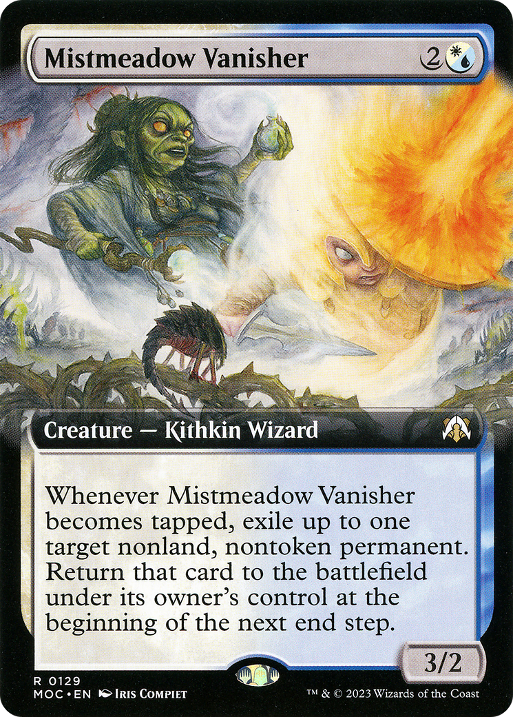 Mistmeadow Vanisher (Extended Art) (MOC-129) - March of the Machine Commander: (Extended Art)