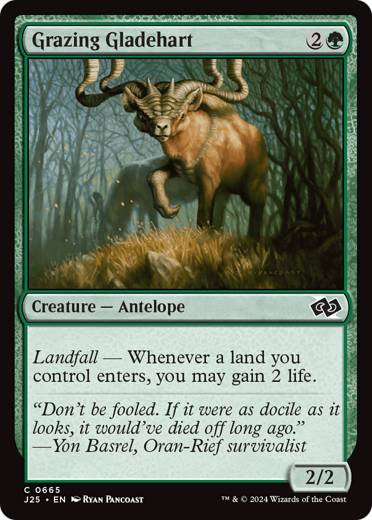 Grazing Gladehart [Foundations Jumpstart] | Eastridge Sports Cards & Games