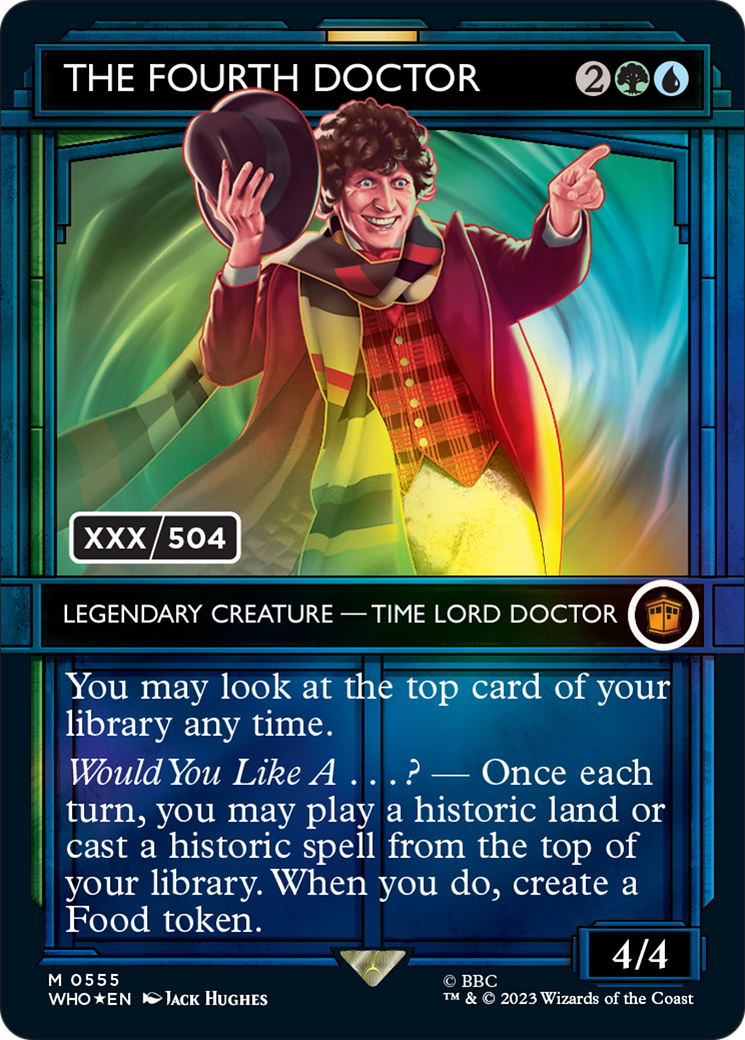 The Fourth Doctor (Serialized) [Doctor Who] | Eastridge Sports Cards & Games