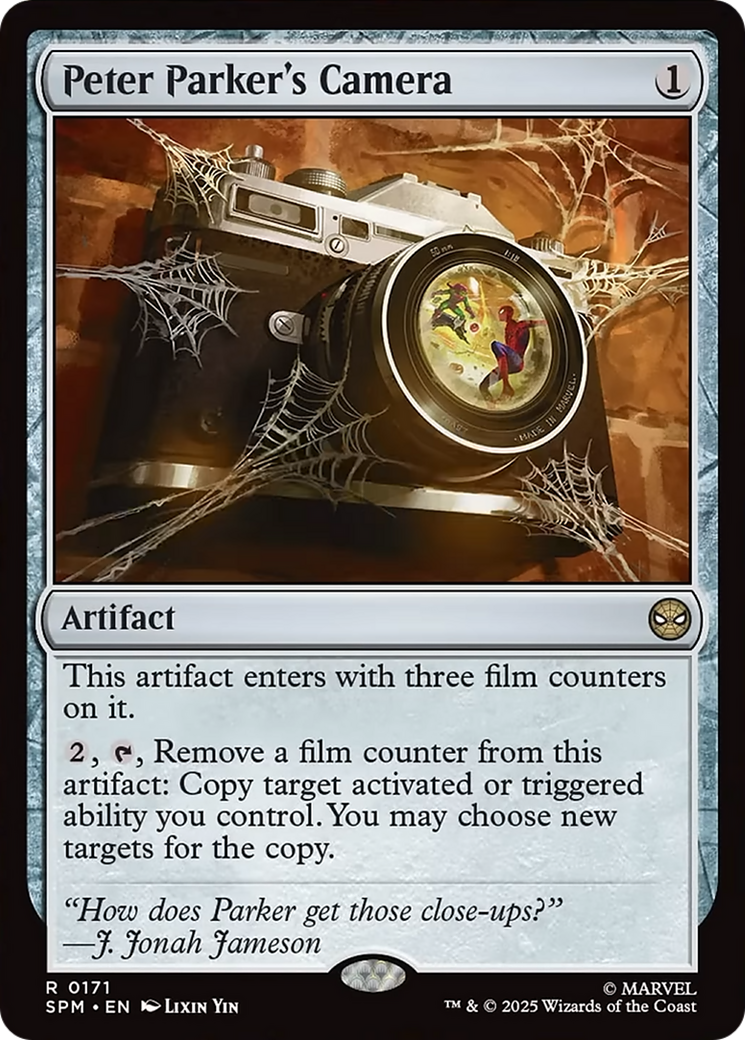 Peter Parker's Camera [Marvel's Spider-Man] | Eastridge Sports Cards & Games