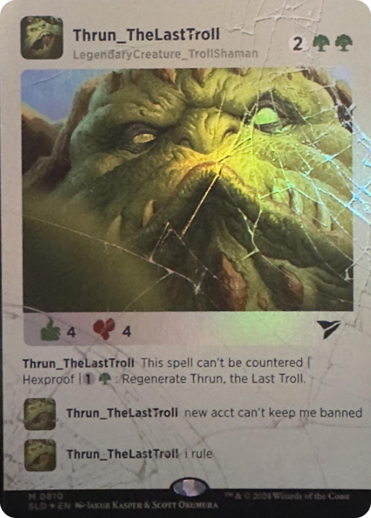 Thrun, the Last Troll [Secret Lair Drop Series] | Eastridge Sports Cards & Games