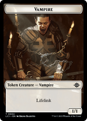 Vampire // Spirit Double-Sided Token [The Lost Caverns of Ixalan Tokens] | Eastridge Sports Cards & Games