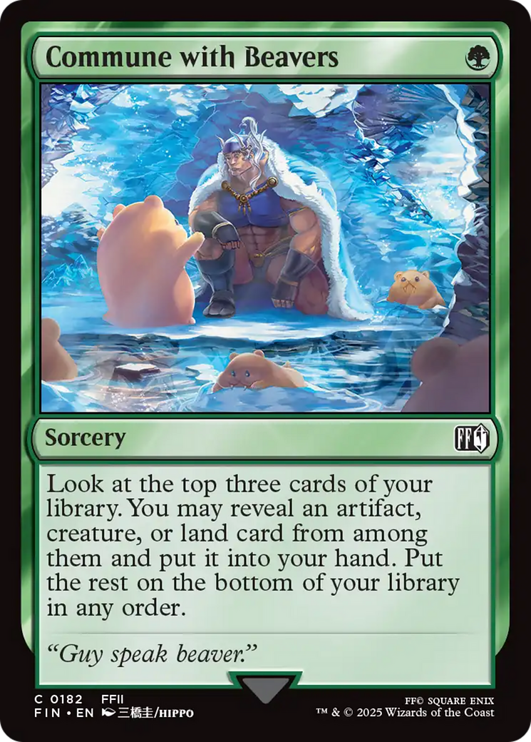 Commune with Beavers [FINAL FANTASY] | Eastridge Sports Cards & Games