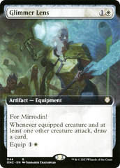 Glimmer Lens (Extended Art) [Phyrexia: All Will Be One Commander] | Eastridge Sports Cards & Games