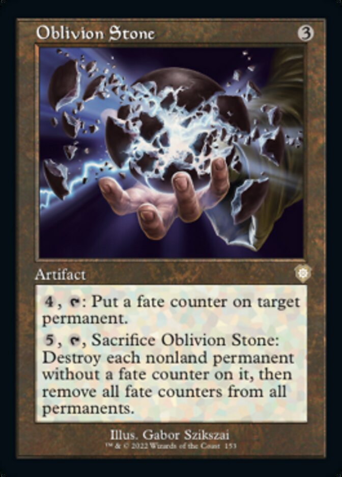 Oblivion Stone (Retro) [The Brothers' War Commander] | Eastridge Sports Cards & Games