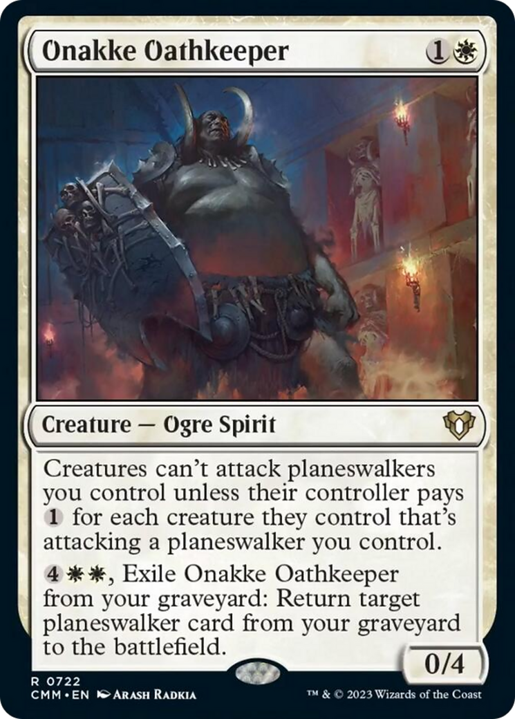 Onakke Oathkeeper [Commander Masters] | Eastridge Sports Cards & Games