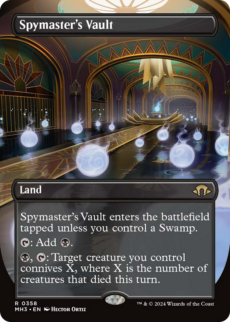 Spymaster's Vault (Borderless) [Modern Horizons 3] | Eastridge Sports Cards & Games