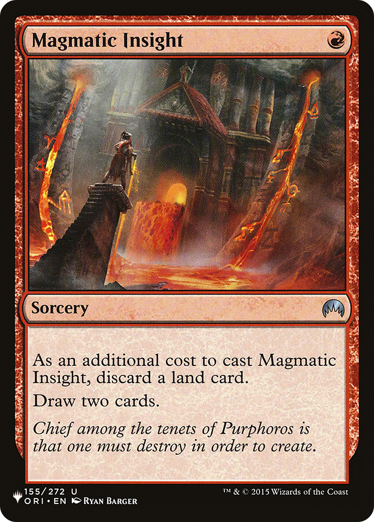 Magmatic Insight [The List] | Eastridge Sports Cards & Games