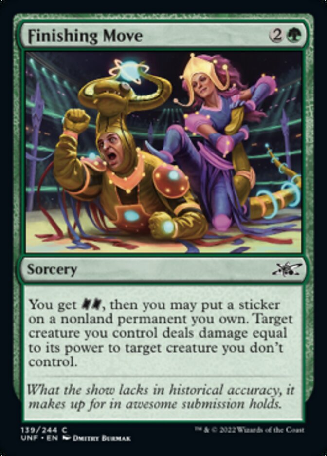 Finishing Move [Unfinity] | Eastridge Sports Cards & Games