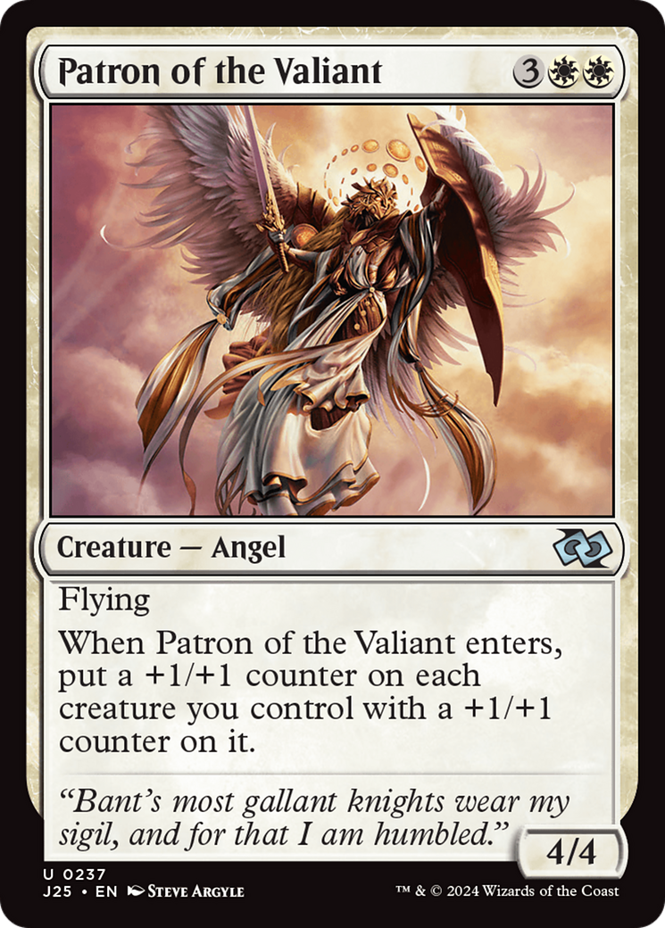 Patron of the Valiant [Foundations Jumpstart] | Eastridge Sports Cards & Games