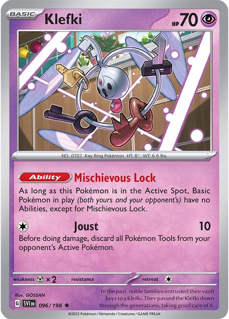 Klefki (096/198) [Scarlet & Violet: Base Set] | Eastridge Sports Cards & Games