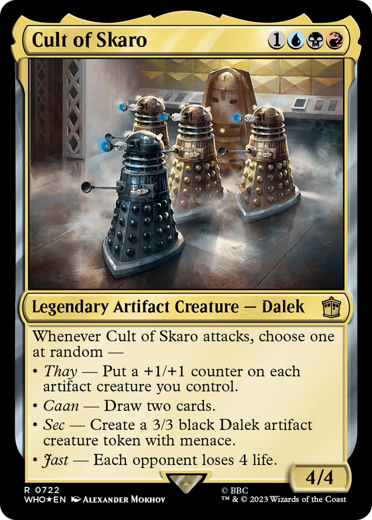 Cult of Skaro (Surge Foil) [Doctor Who] | Eastridge Sports Cards & Games