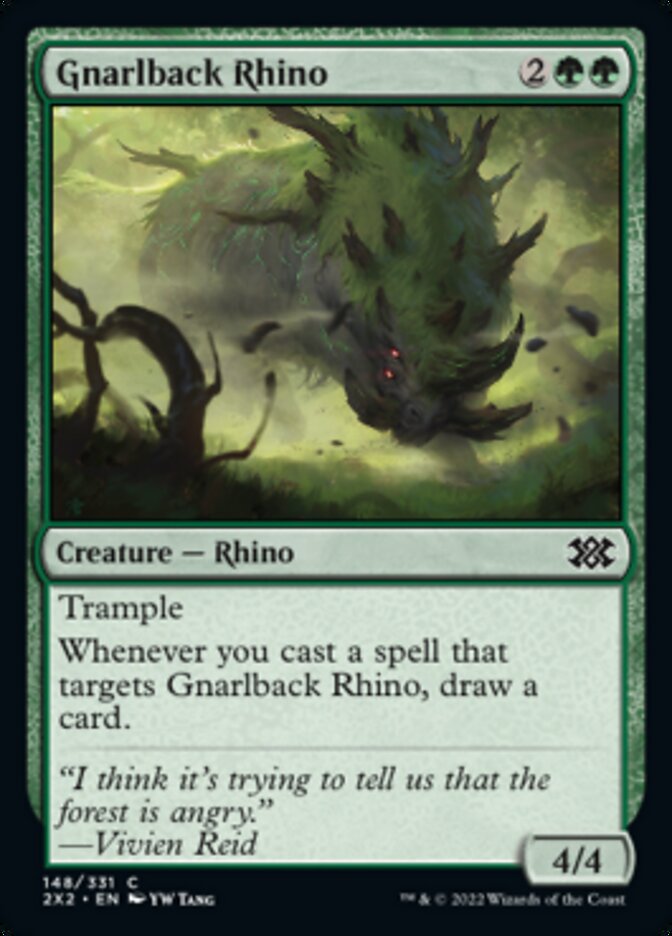 Gnarlback Rhino [Double Masters 2022] | Eastridge Sports Cards & Games