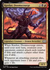 Kardur, Doomscourge [Duskmourn: House of Horror Commander] | Eastridge Sports Cards & Games