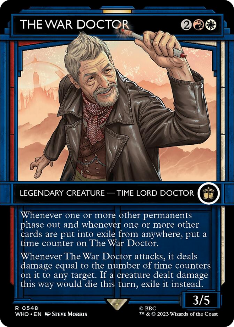 The War Doctor (Showcase) [Doctor Who] | Eastridge Sports Cards & Games