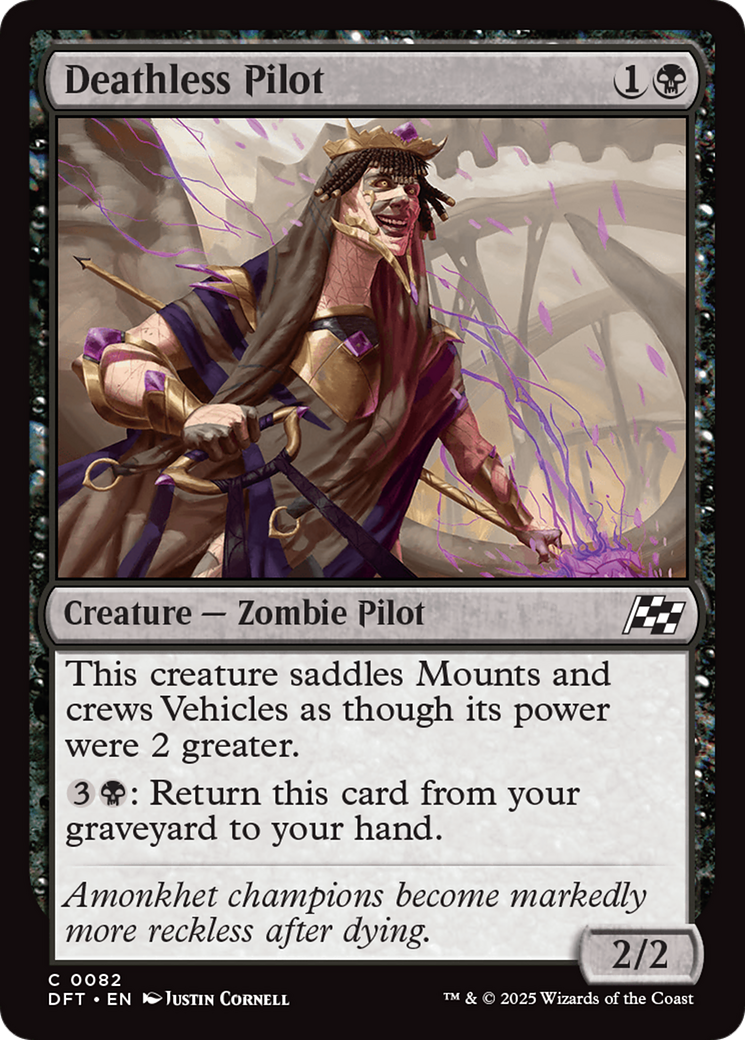 Deathless Pilot [Aetherdrift] | Eastridge Sports Cards & Games